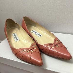 Jimmy Choo flats, size 36, colour lychee